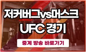 마크 저커버그 일론머스크 UFC 격투기 인터넷 중계 방송 실시간 주짓수