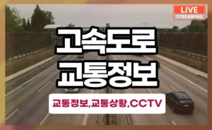 고속도로 교통상황 실시간 CCTV 및 우회도로